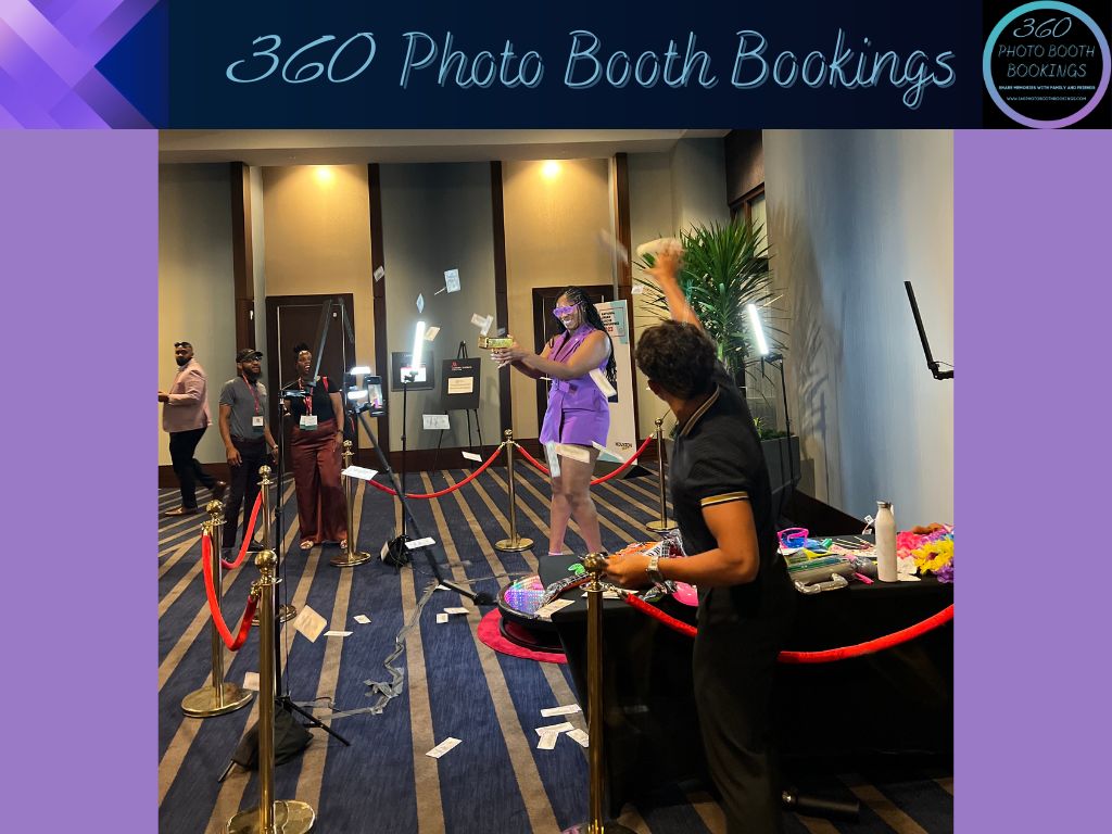 360 photo booth bookings rentals the woodlands Corporate event 07