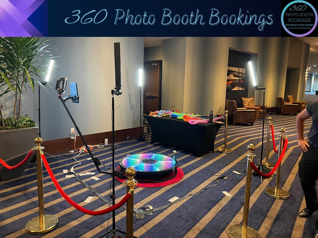 360-photo-booth-bookings-rentals-the-woodlands-Corporate-event-1