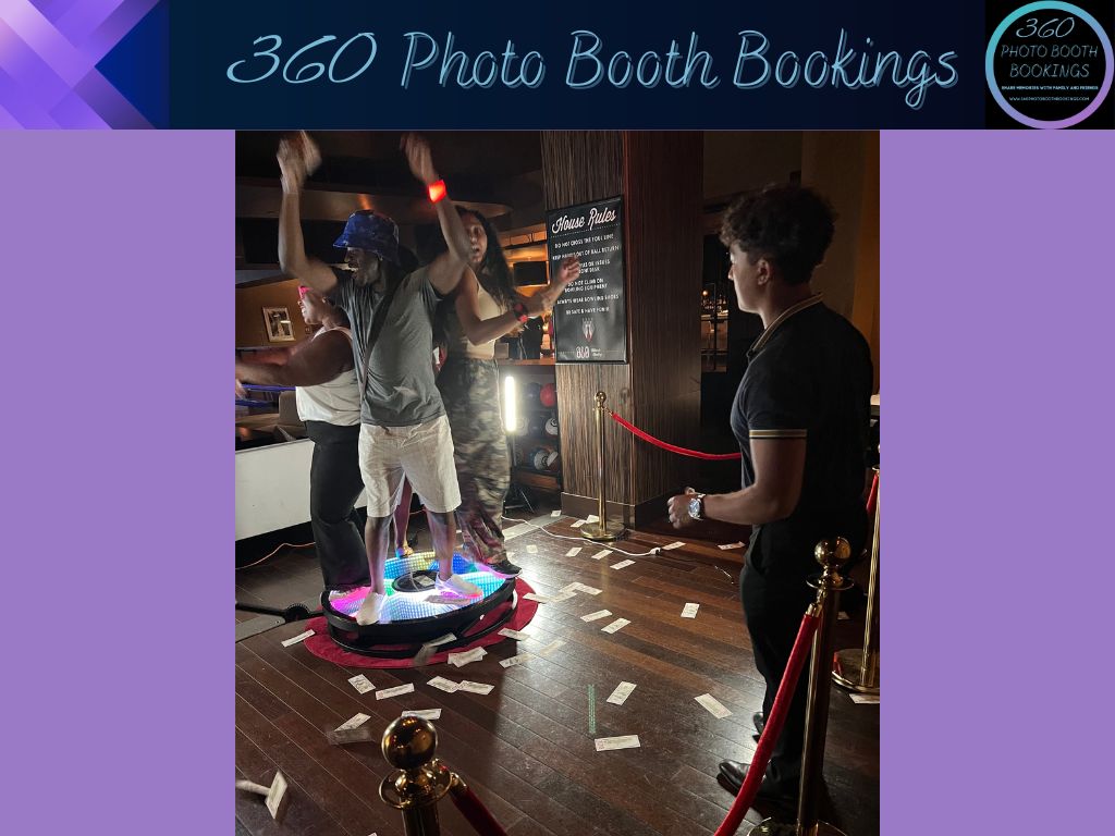 360-photo-booth-bookings-rentals-the-woodlands-Corporate-event